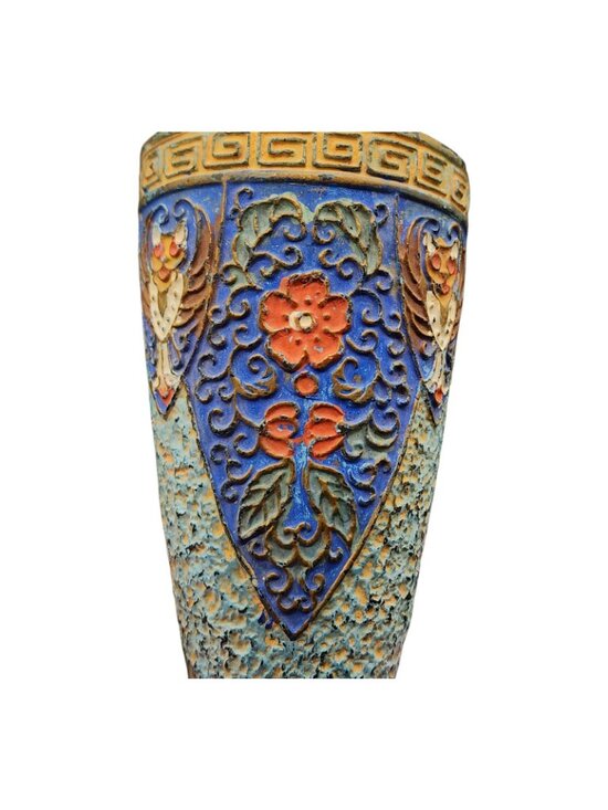 Art & Decor Archives - Modern to Vintage Archive | Modern to  Tokanabe Art Deco Ceramic Wall Pocket Greek Key Griffin Motif 7\